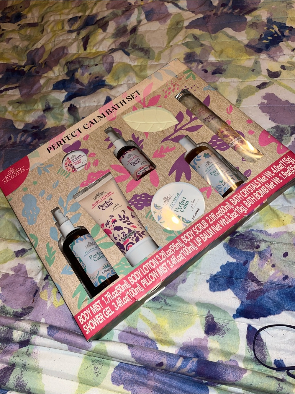 adidas Bath & Body Gift Set in Pink and Purple